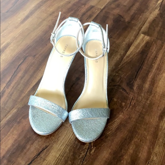 Express Strappy Low Heel Sandals - Picture 1 of 5